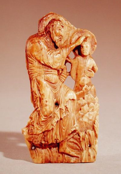De doop van Christus (walrusivoor) door Anglo Saxon